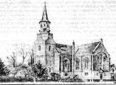 tekening kerk, nieuwe staat